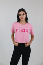 Alana Lintao: Princess Pink Cropped Shirt