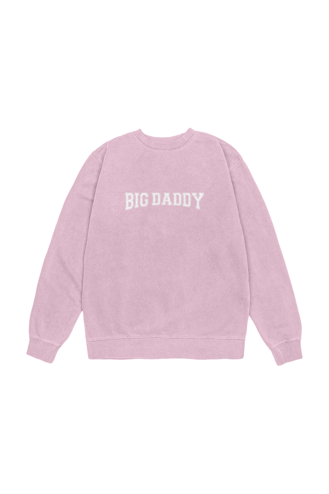 
                  
                    Kate Norkeliunas: Big Daddy Light Pink Crewneck
                  
                
