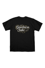 LukeFoods: Oh My Goodness Sake Black Shirt