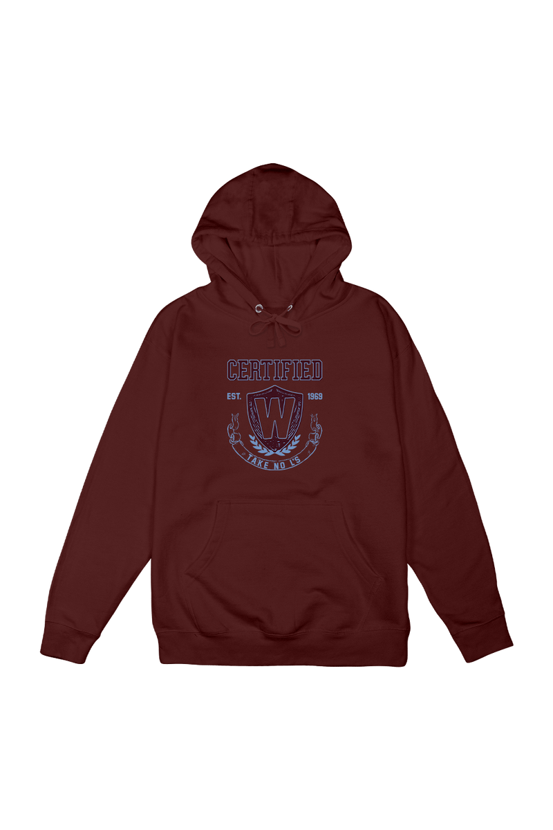 Nico Grigg Certified University Maroon Hoodie Fanjoy