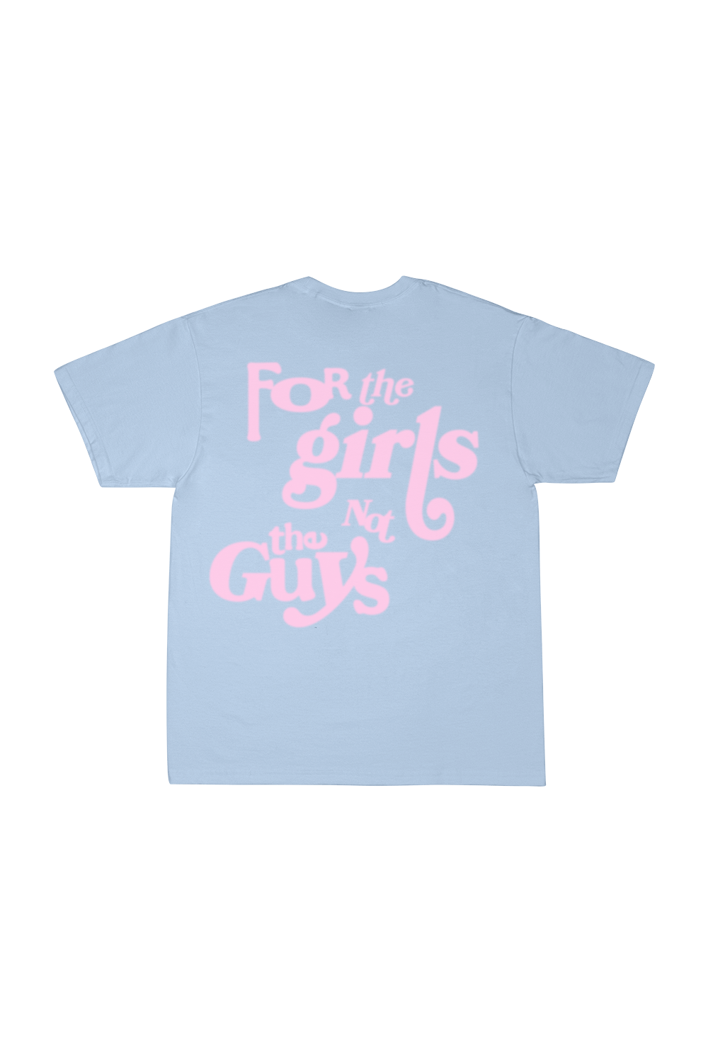 Becca Moore: Girls / For the Girls Not the Guys Heather Blue Shirt