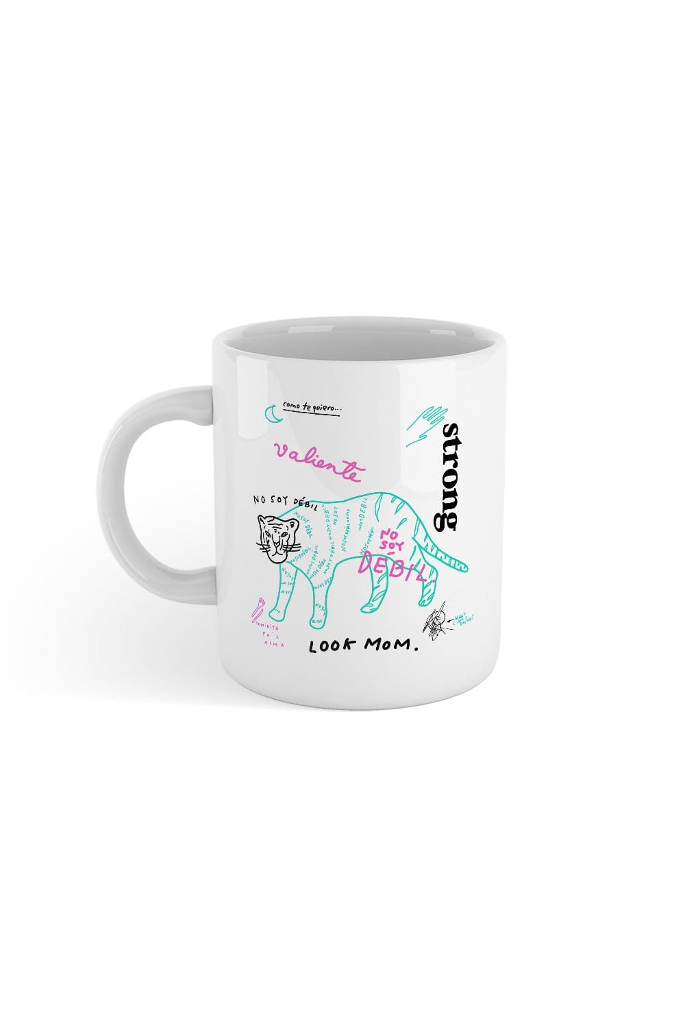 Calle Y Poche: Strong White Mug