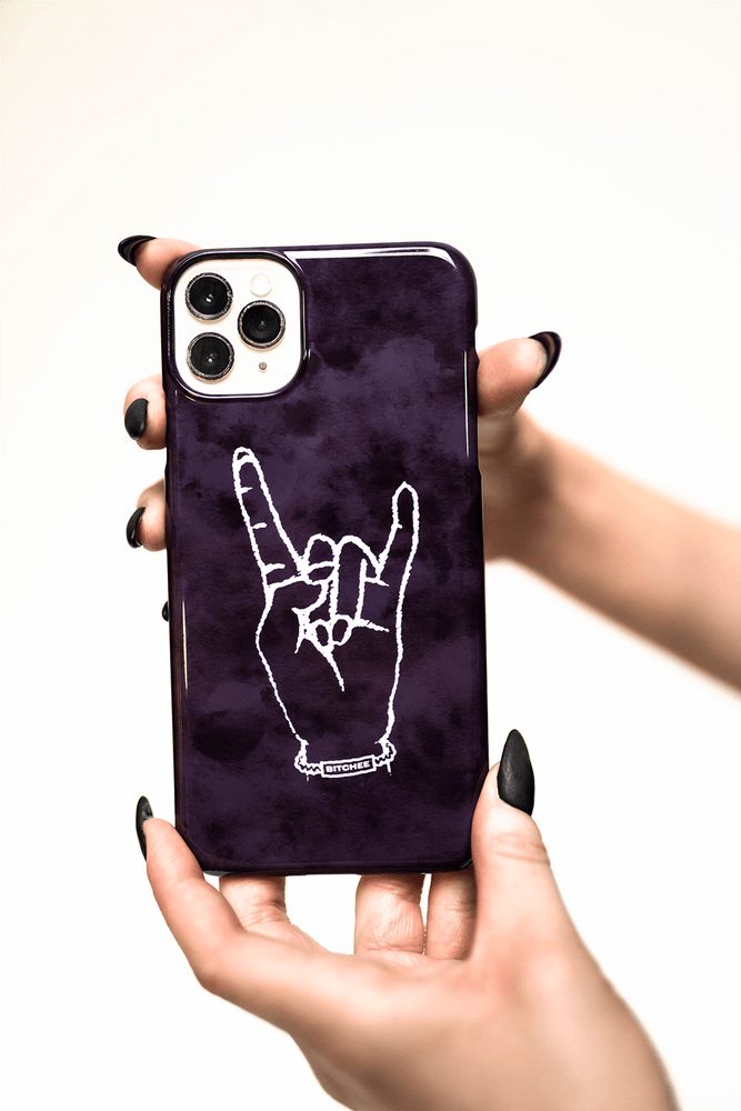 Bitchee™ Rock &Roll Black Phone Case