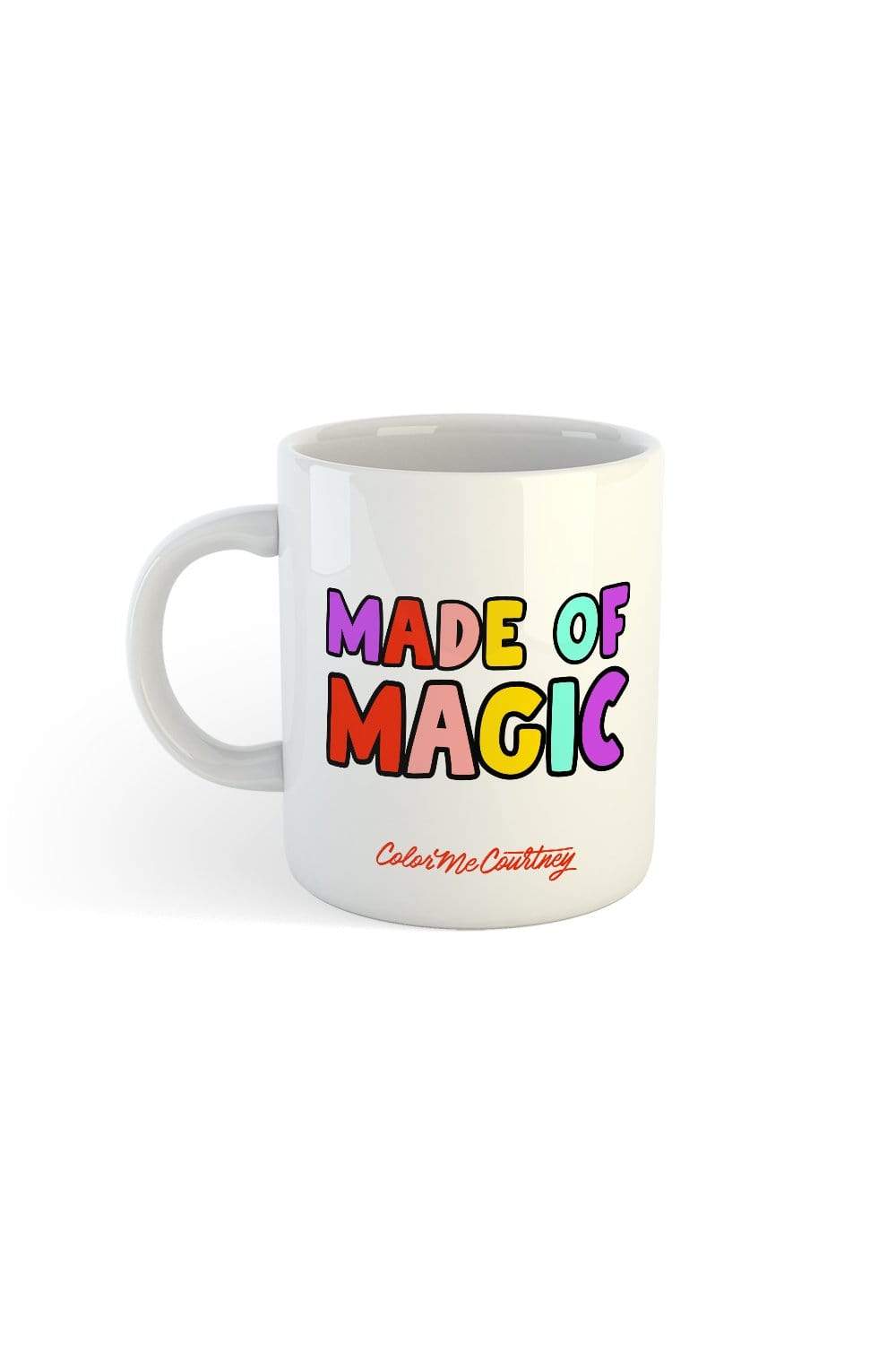 Color Me Courtney: White Made Of Magic Mug