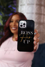 Charmaine Bey: Boss Her Up Black Phone Case