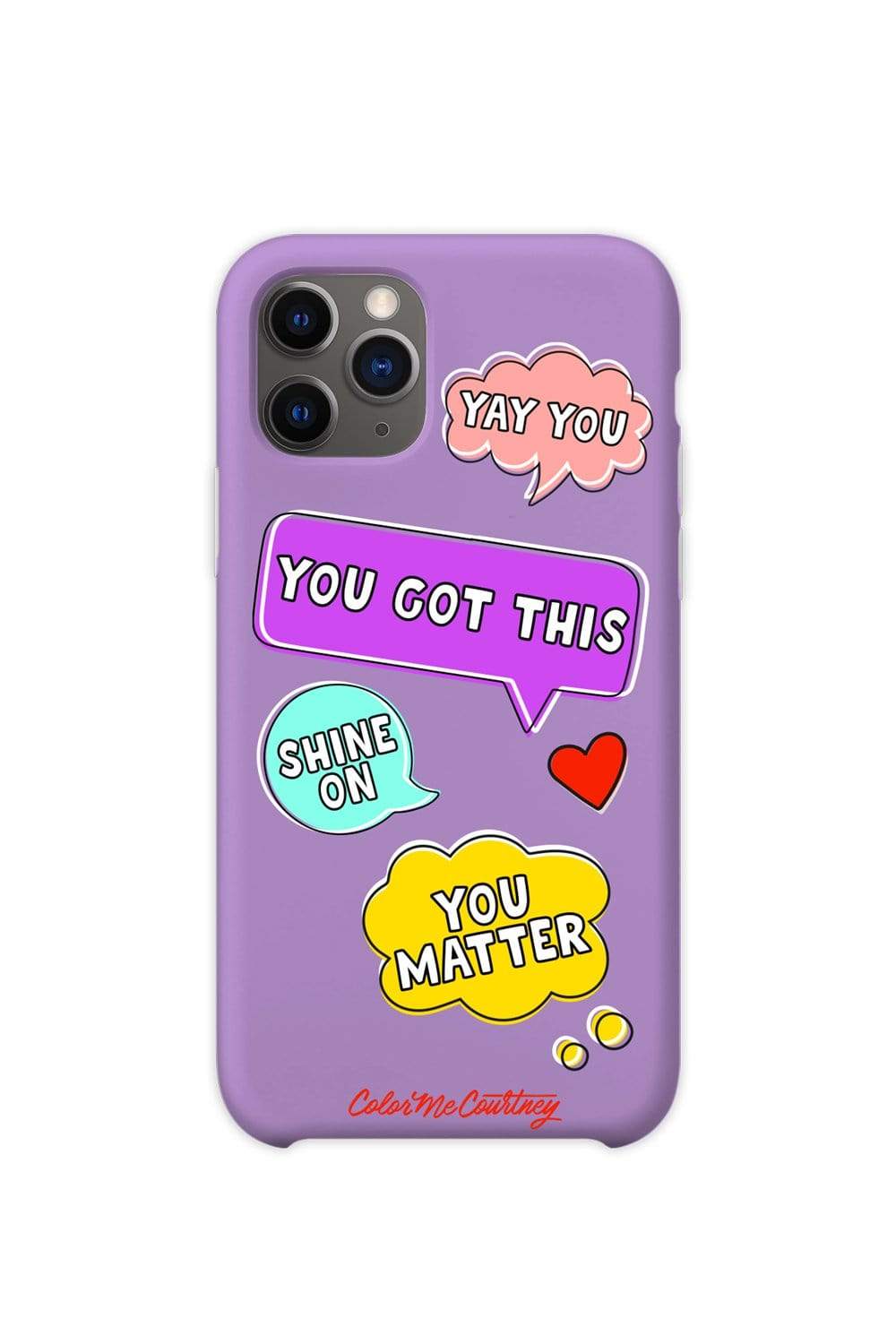 Color Me Courtney: Positivity Phone Case
