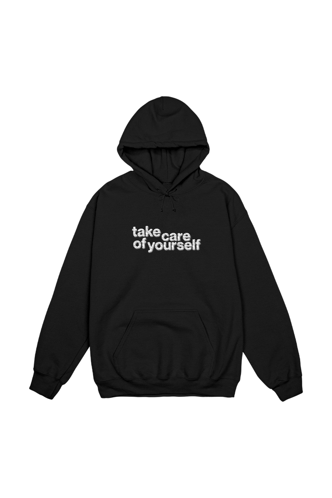 Fanjoy: TCOY Embroidered Black Hoodie