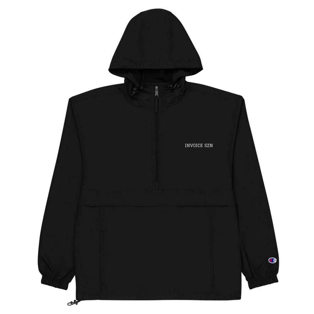 Invoice Szn Embroidered Champion Packable Jacket