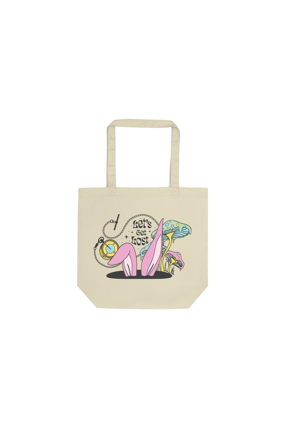 Let's Get Lost Tote Bag