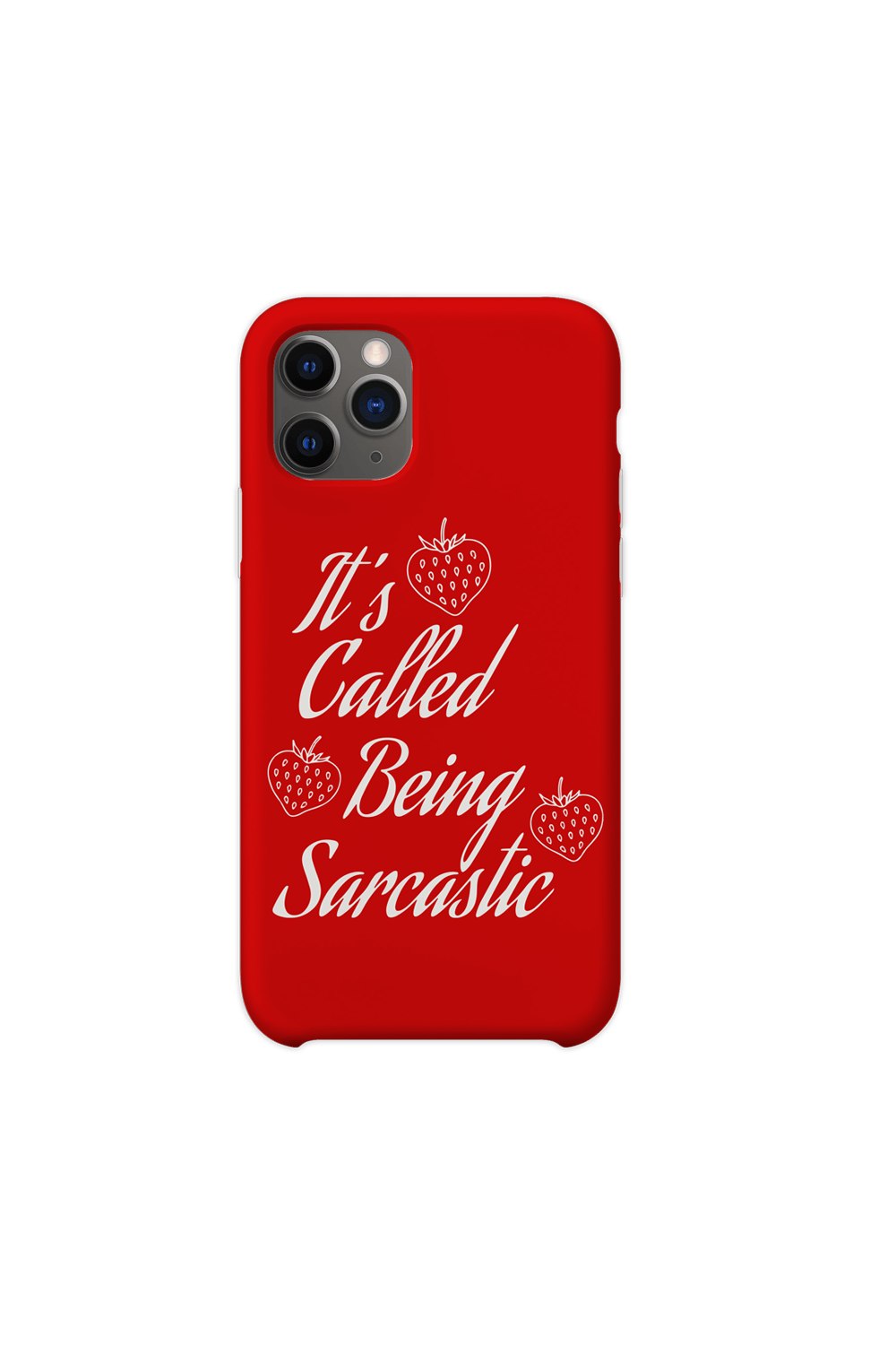 Ha Sisters: Called Be Sarcastic Red Phone Case – Fanjoy