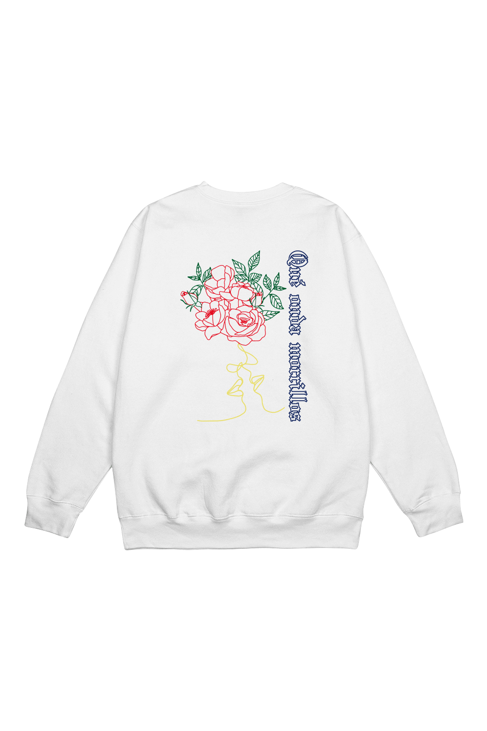 HeyitsPriguel: Que Onda Morrillos Holiday White Crewneck