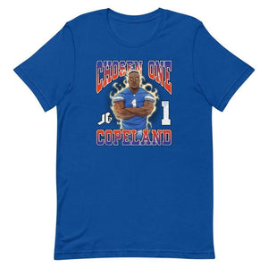 
                  
                    Jacob Copeland: Chosen One Royal Blue Shirt
                  
                