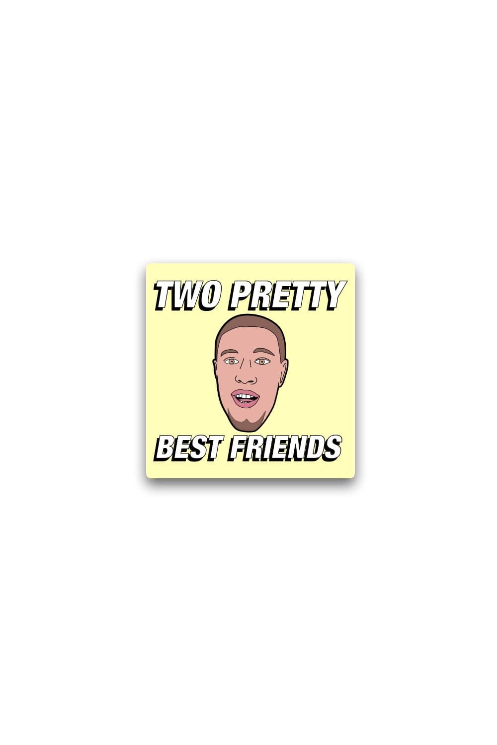 Jordan Scott: Pretty Best Friends Yellow Sticker