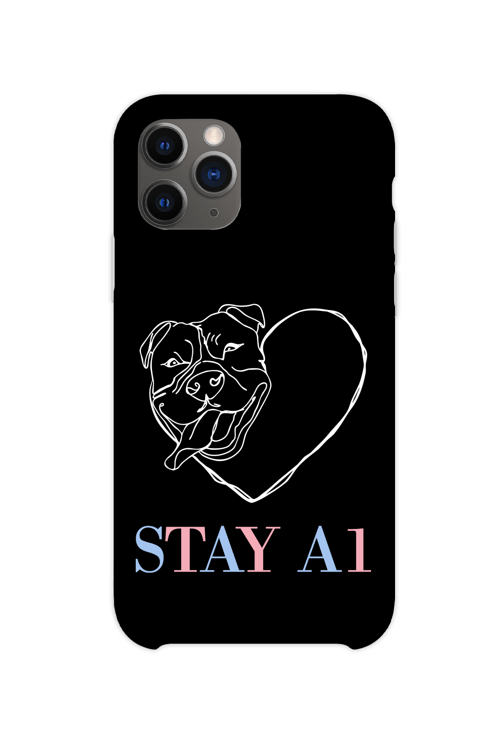 Jules and Saud STAY A1 Heart Piglet Phone Case