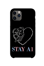 Jules and Saud STAY A1 Heart Piglet Phone Case