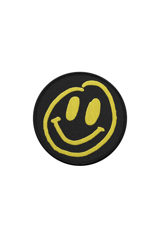Kian Lawley: Smiley Embroidered Patch