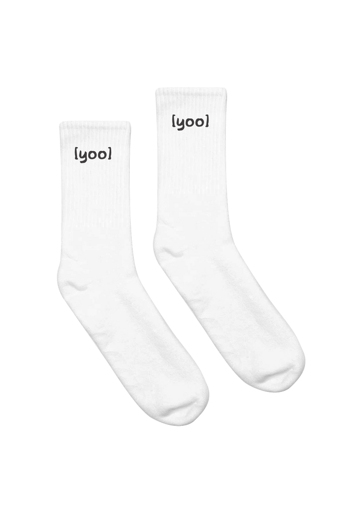 
                  
                    YOO Embroidered Socks
                  
                