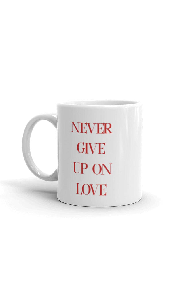 MyKayla Skinner: Never Give Up On Love White Mug