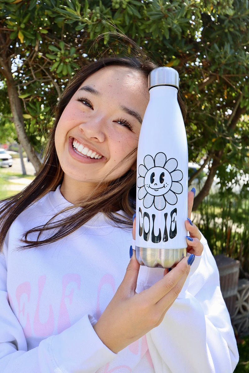 Nicole Laeno: Colie Flower White Water Bottle – Fanjoy