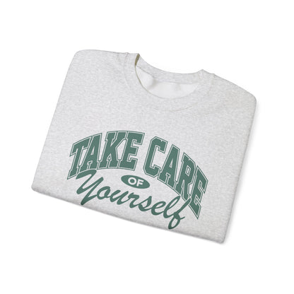 Take Care of Yourself Crewneck Sweater