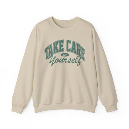 Take Care of Yourself Crewneck Sweater