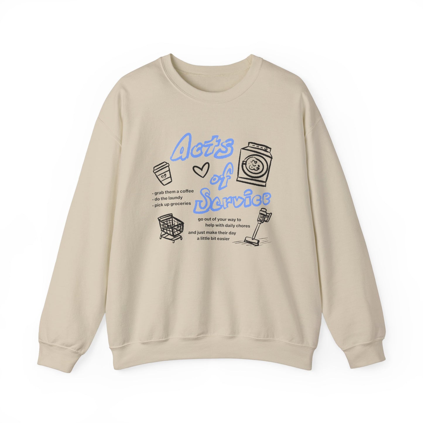 Acts of Service Crewneck Sweater