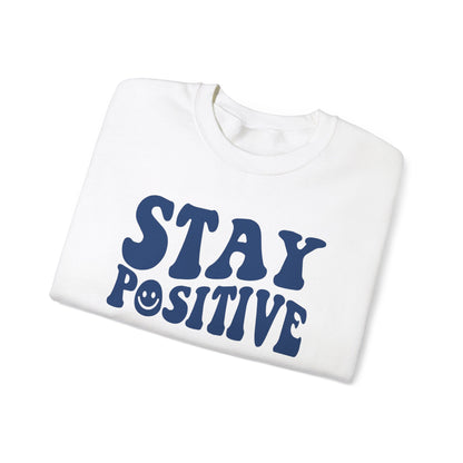 Stay Positive Crewneck Sweater