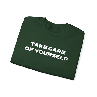 Take Care of Yourself Crewneck Sweater