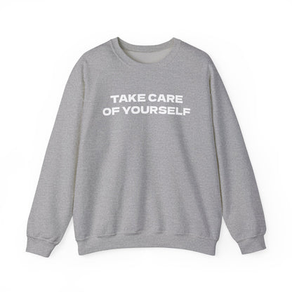 Take Care of Yourself Crewneck Sweater