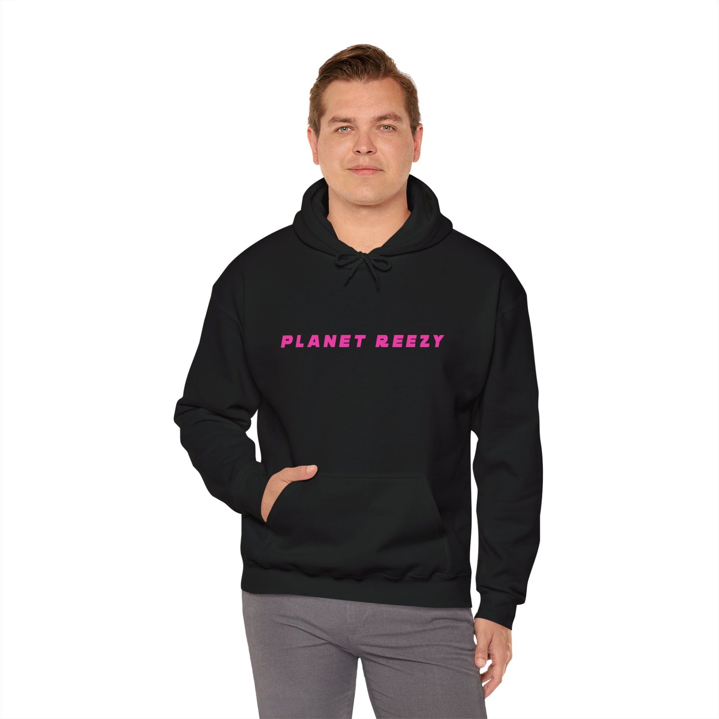 Courtreezy: Planet Reezy Black Hoodie