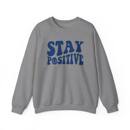 Stay Positive Crewneck Sweater