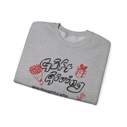 Gift Giving Crewneck Sweater