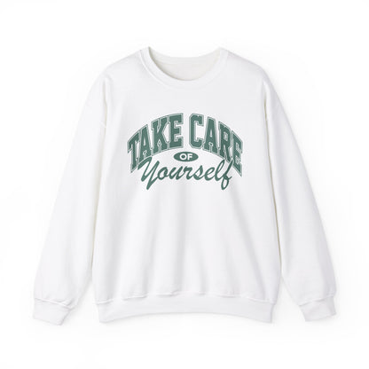 Take Care of Yourself Crewneck Sweater