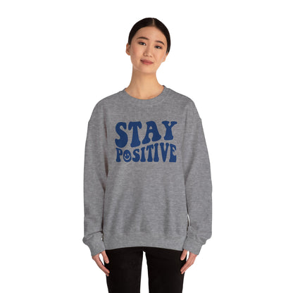 Stay Positive Crewneck Sweater