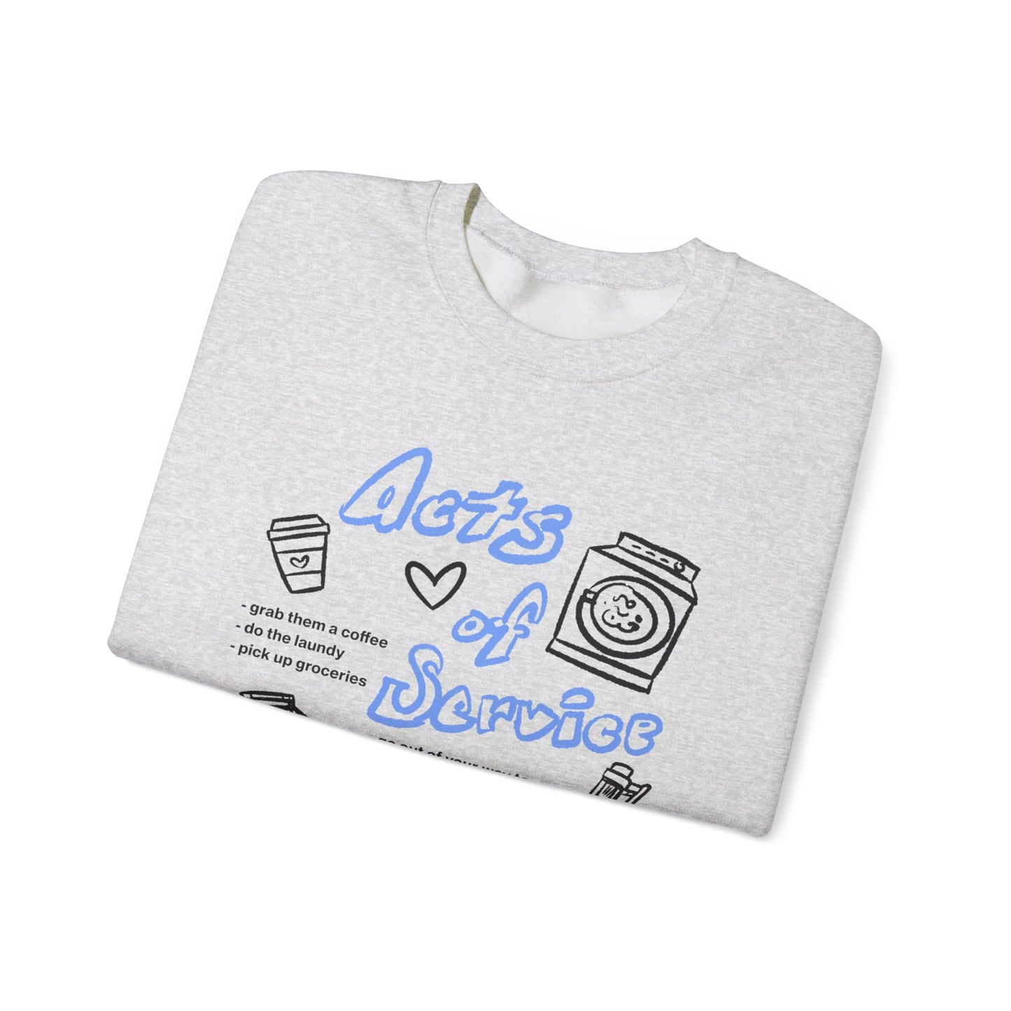 Acts of Service Crewneck Sweater