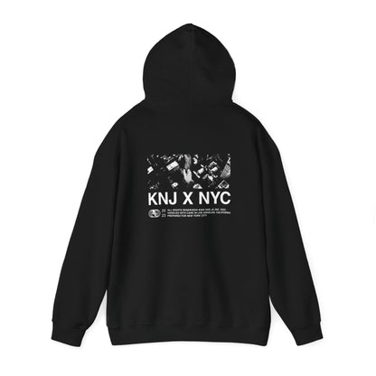 Knj Merch KNJ: XNYC Black Hoodie – Fanjoy