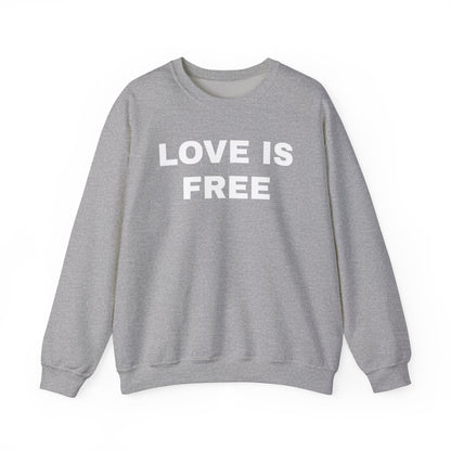 Love is Free Crewneck Sweater