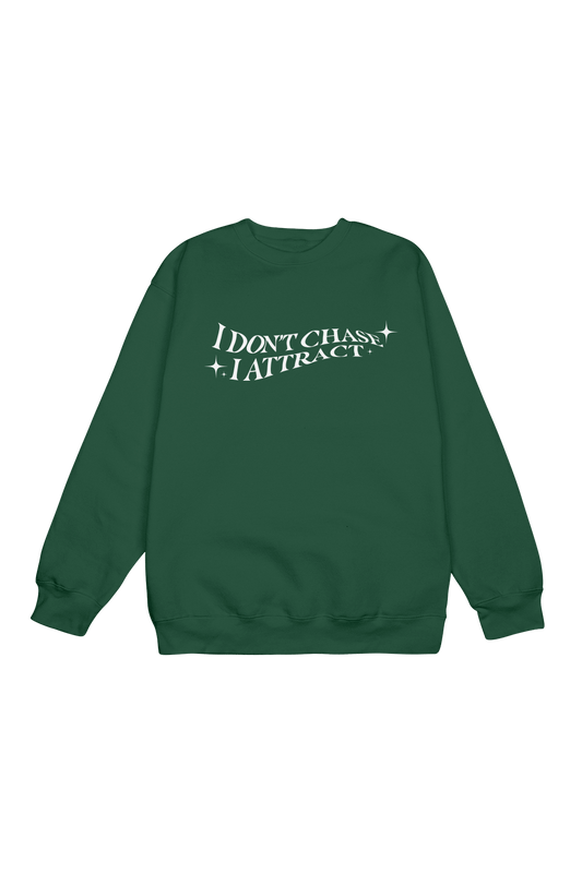 Adelaine Morin: Manifestation 2.0 Deep Green Crewneck