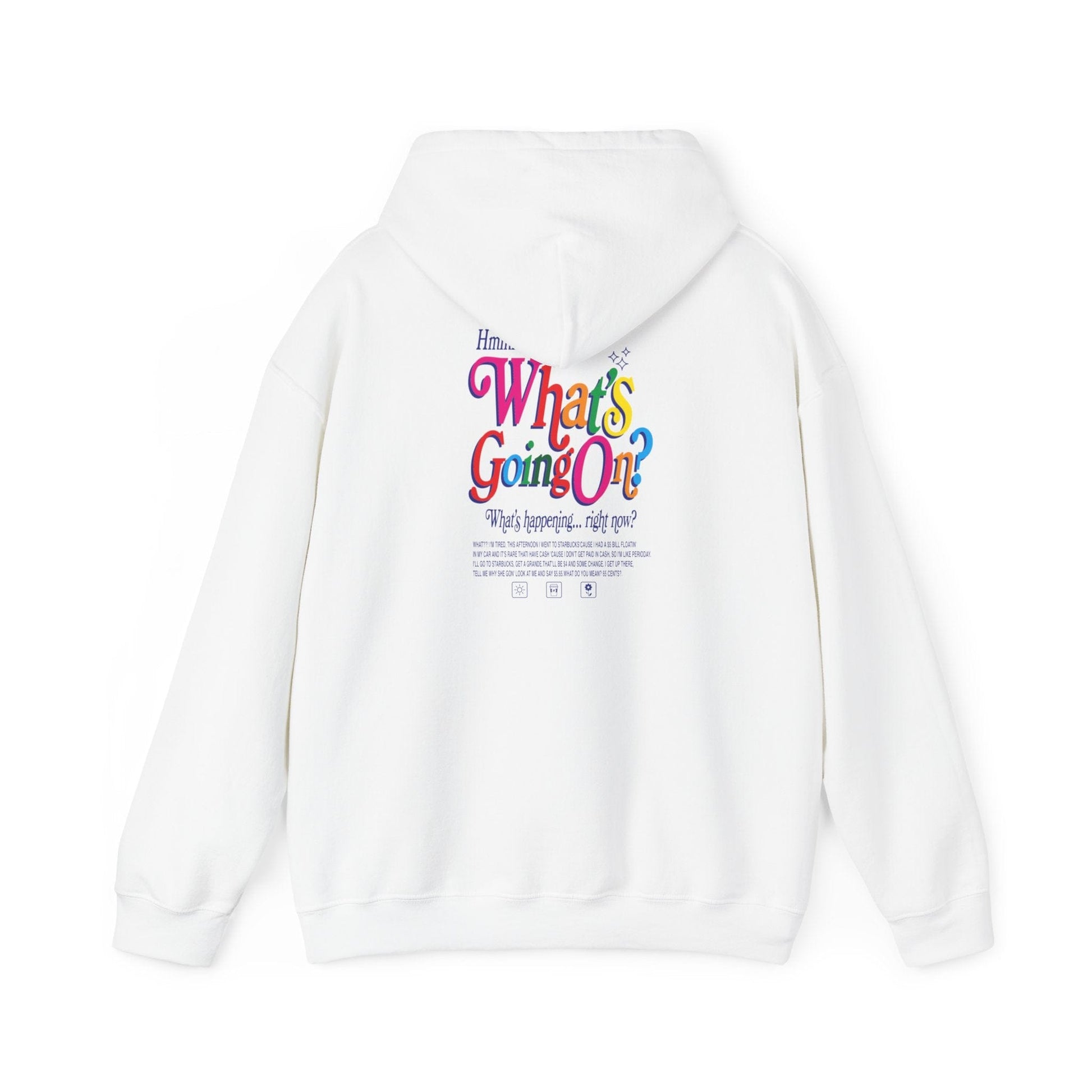 Beth Anne Brice: What's Going On? Ivory Hoodie