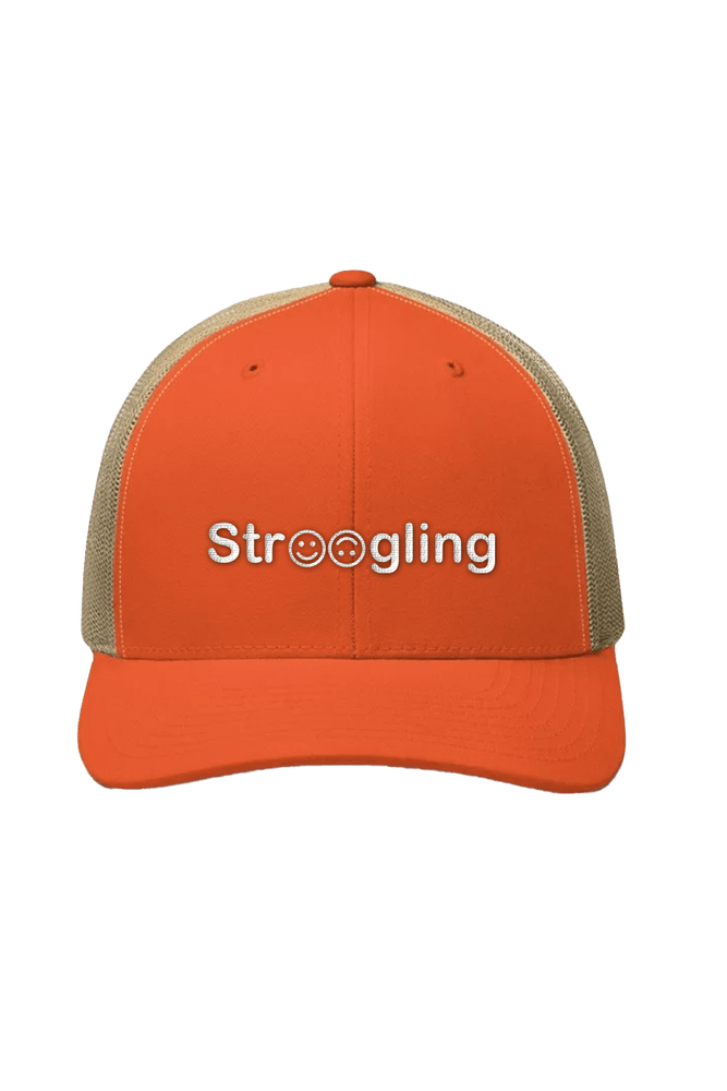 Beth Anne & Kaylee Brice: Stroogling Orange Trucker Hat