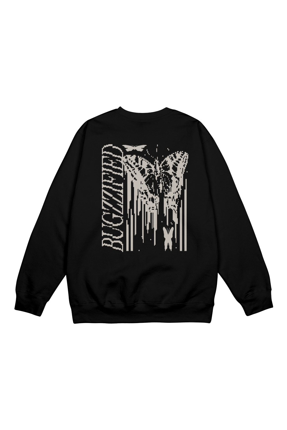 Caitibugzz: Black Crewneck