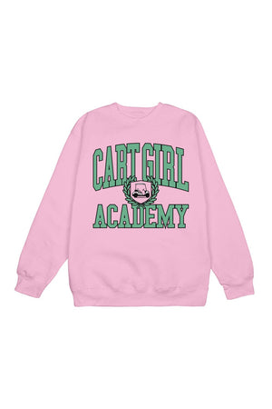 
                  
                    Cass Holland: Cart Girl Academy Light Pink Crew
                  
                