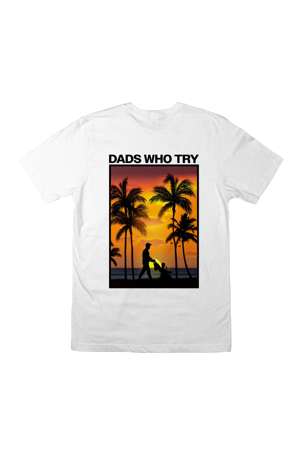 Dads Who Try: DWT White Tee