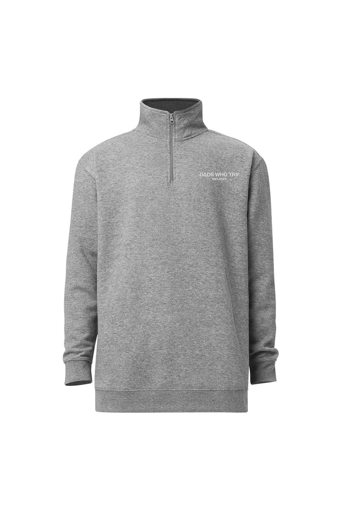Dads Who Try: Staple Grey Quarter Zip
