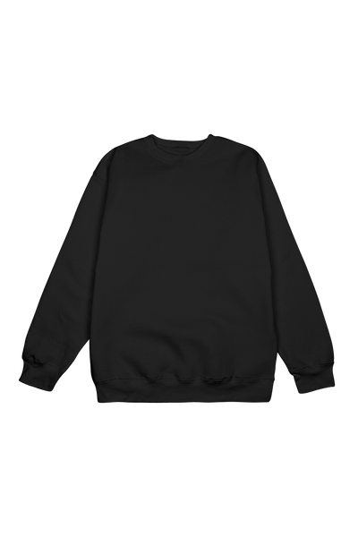 Essentials Black Crewneck