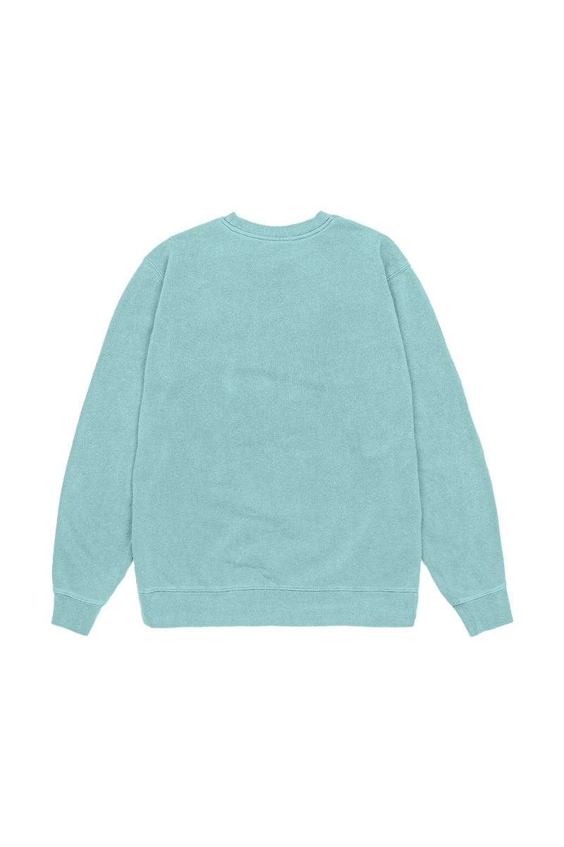 Essentials Pigment Light Green Crewneck – Fanjoy