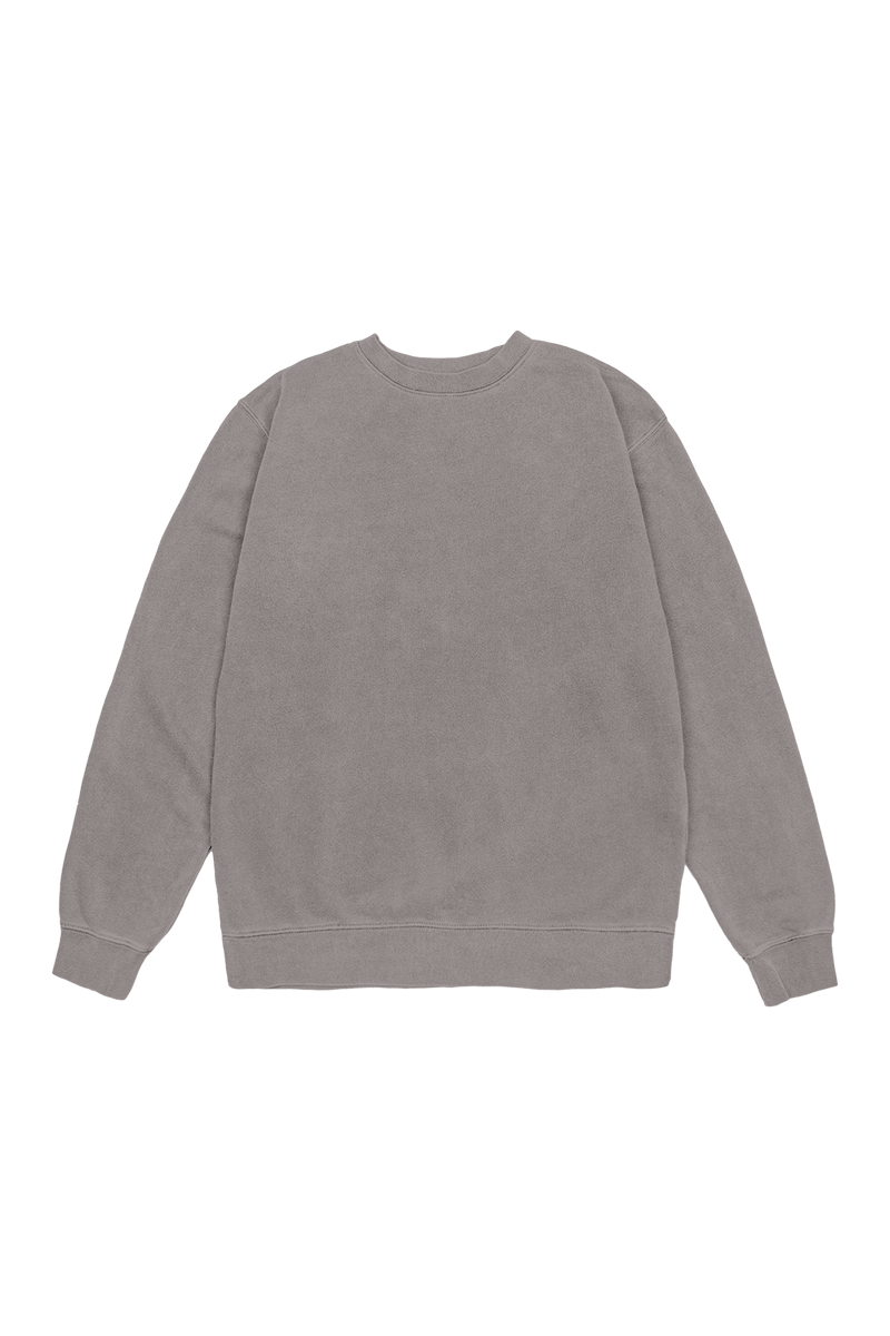 Essentials Pigment Light Grey Crewneck – Fanjoy