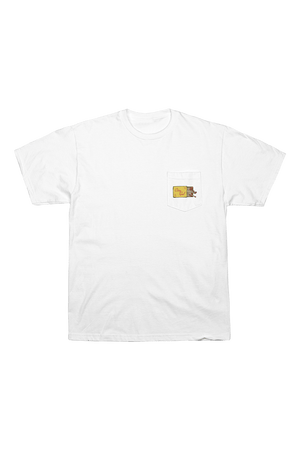 
                  
                    GOTG: Matchbox White Pocketed T-Shirt
                  
                