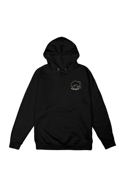 Kooleen: Smegsy Black Hoodie