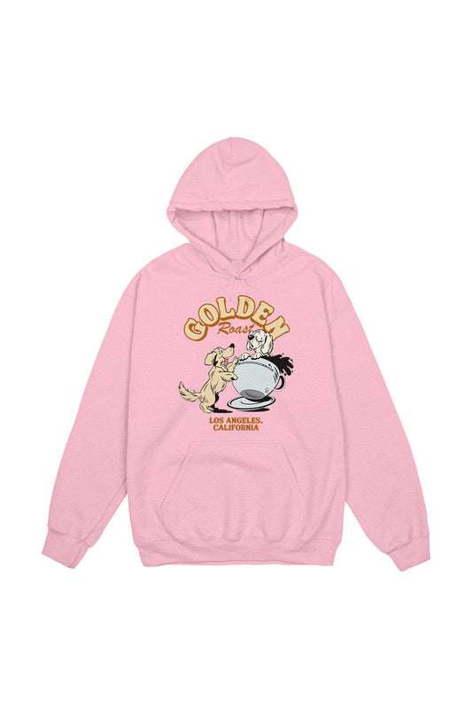 Nathaly Cuevas: Golden Roast Pink Hoodie